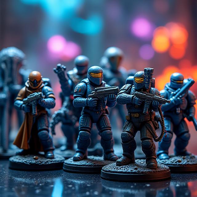 Sci-Fi Fantasy Miniature Collection